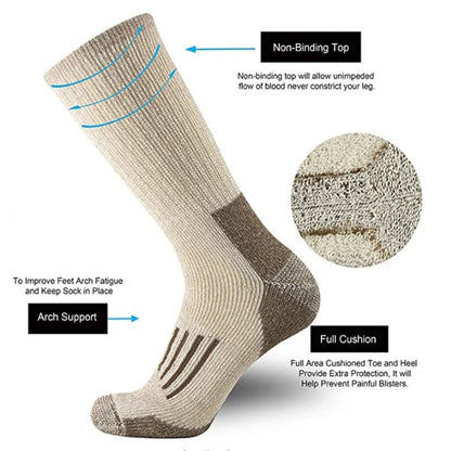 TrekMaster Merino Wool Socks