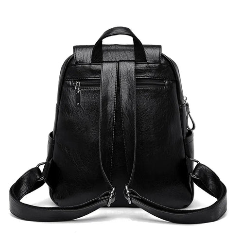 LUX LEATHER BACKPACK