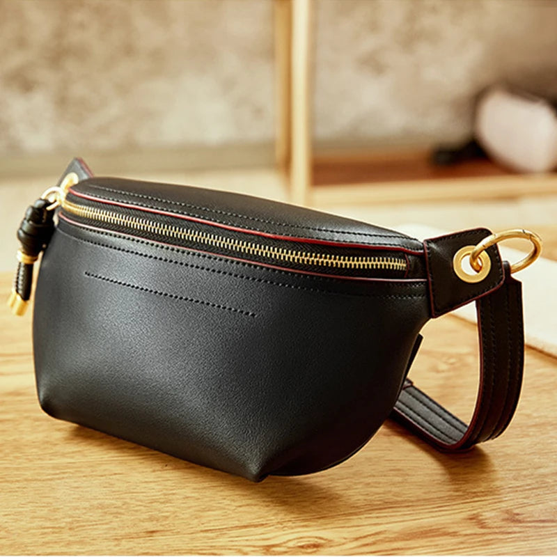 LEATHER FANNY PACK