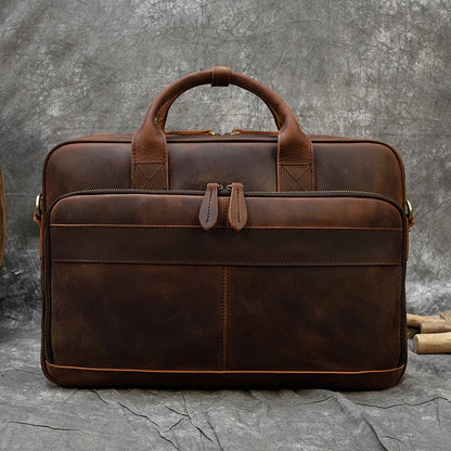 LEATHER LAPTOP BRIEFCASE