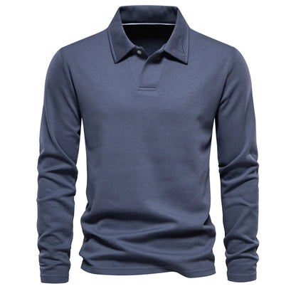 AIOPESON LONG SLEEVE POLO