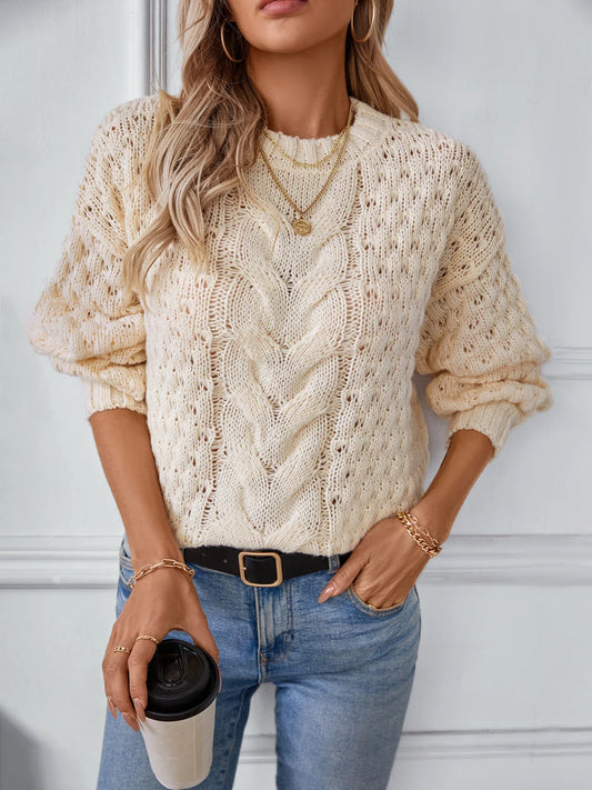 RELAXED KNIT SWEATER