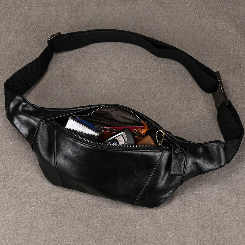 LEATHER WAIST BAG