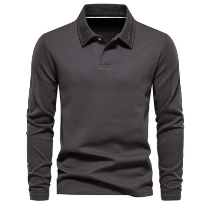 AIOPESON LONG SLEEVE POLO