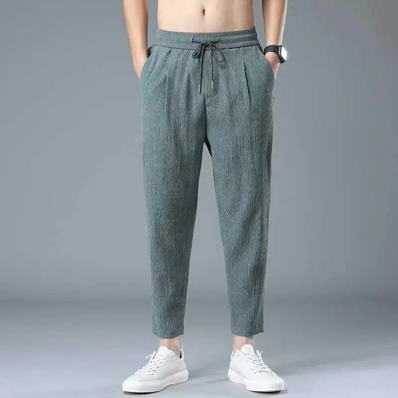 LINEN JOGGERS