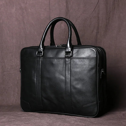 LUX LEATHER BRIEFCASE