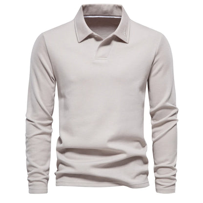 AIOPESON LONG SLEEVE POLO