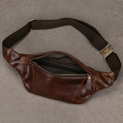 LEATHER WAIST BAG