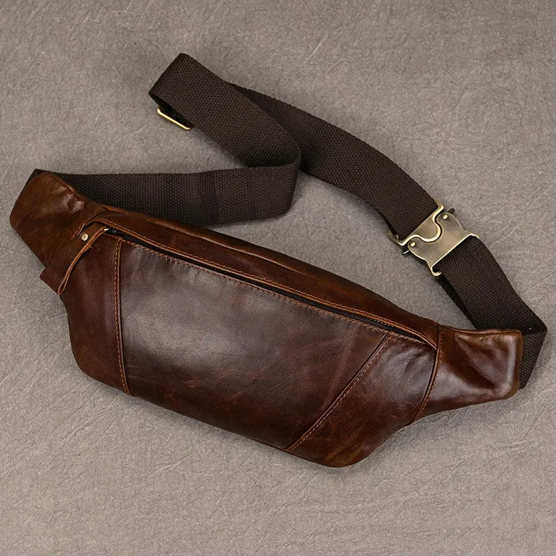 LEATHER WAIST BAG