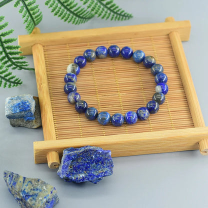 NATURAL LAPIS LAZULI STONE BRACELET