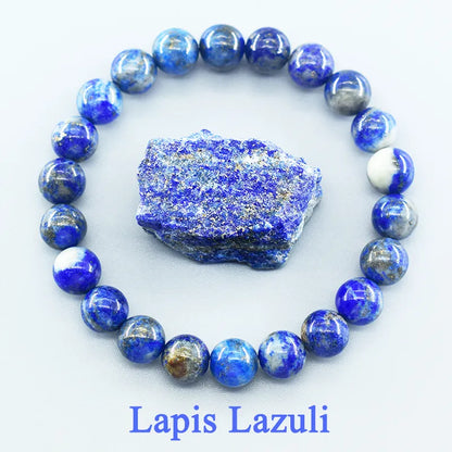 NATURAL LAPIS LAZULI STONE BRACELET